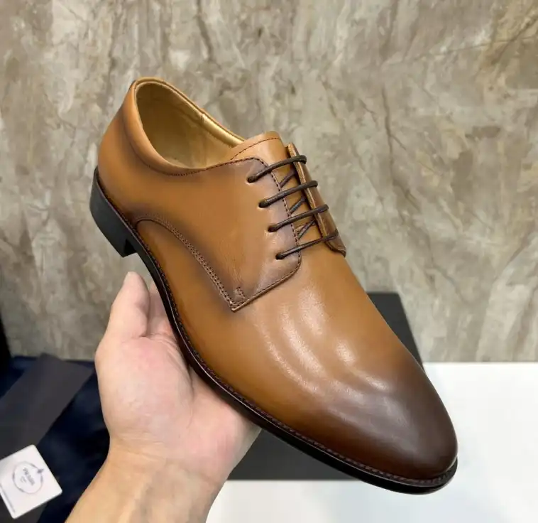 hype Prada Leather Shoes