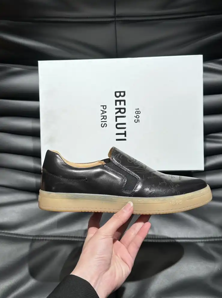 hype Berluti Leather Shoes