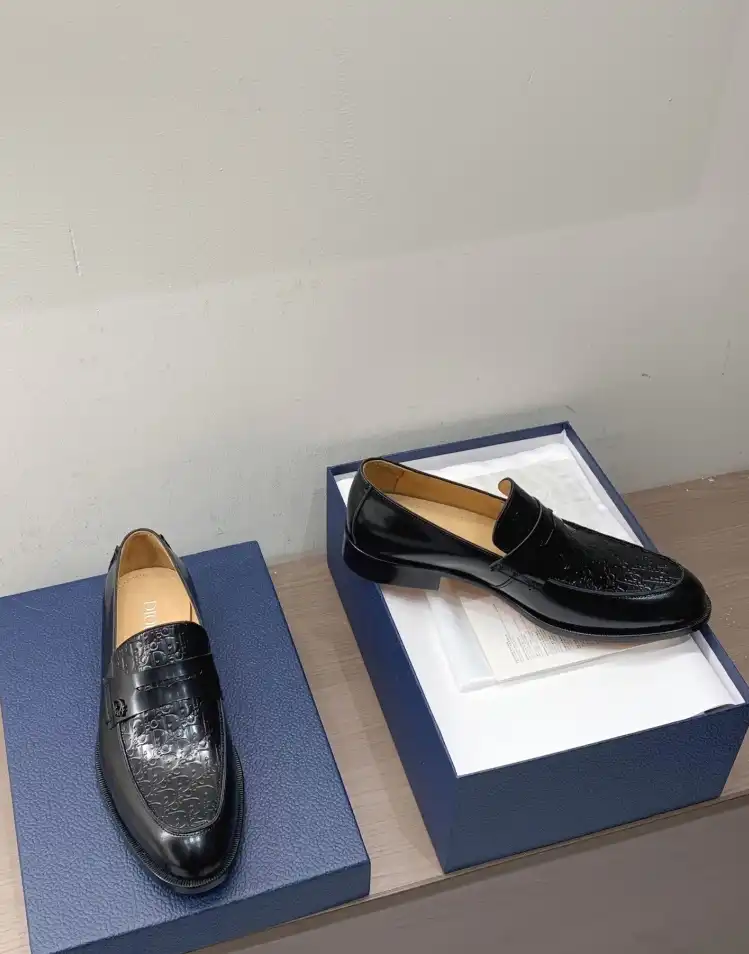 hype Christian Dior Leather Shoes