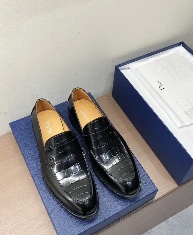 hype Christian Dior Leather Shoes