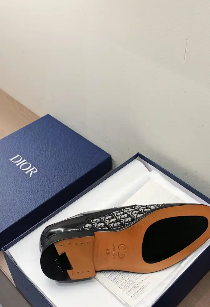 hype Christian Dior Leather Shoes