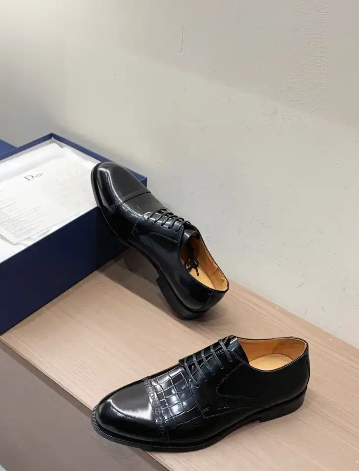 hype Christian Dior Leather Shoes