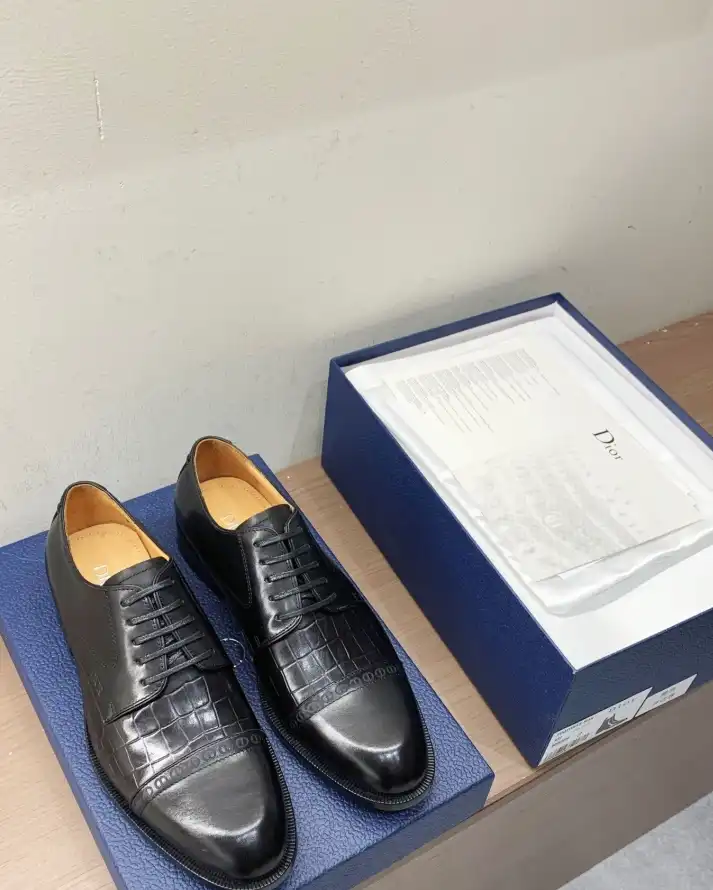 hype Christian Dior Leather Shoes