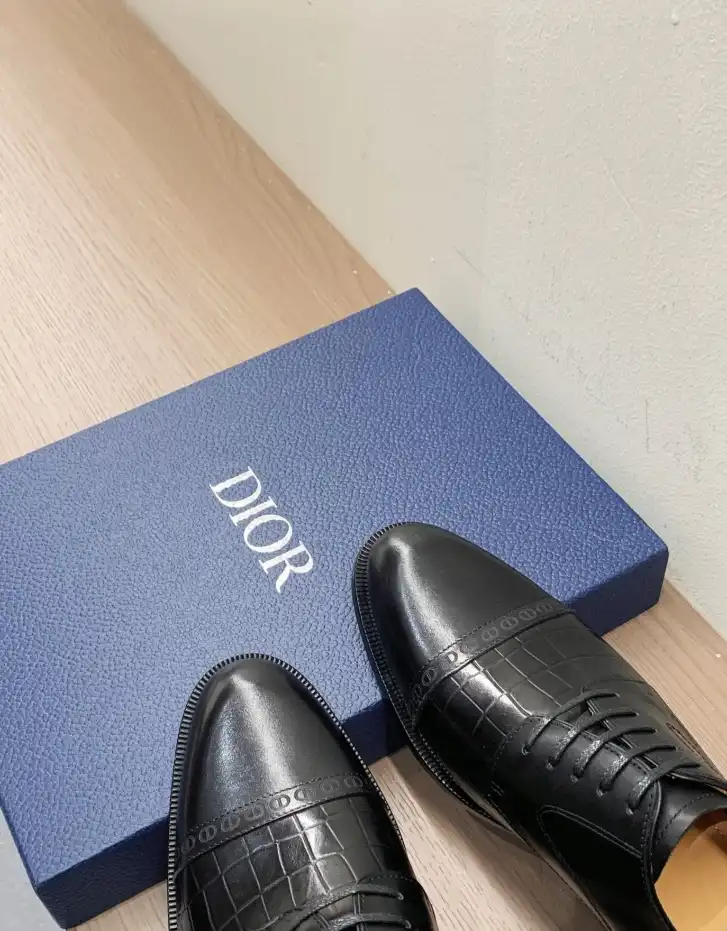 hype Christian Dior Leather Shoes