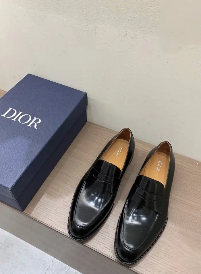 hype Christian Dior Leather Shoes