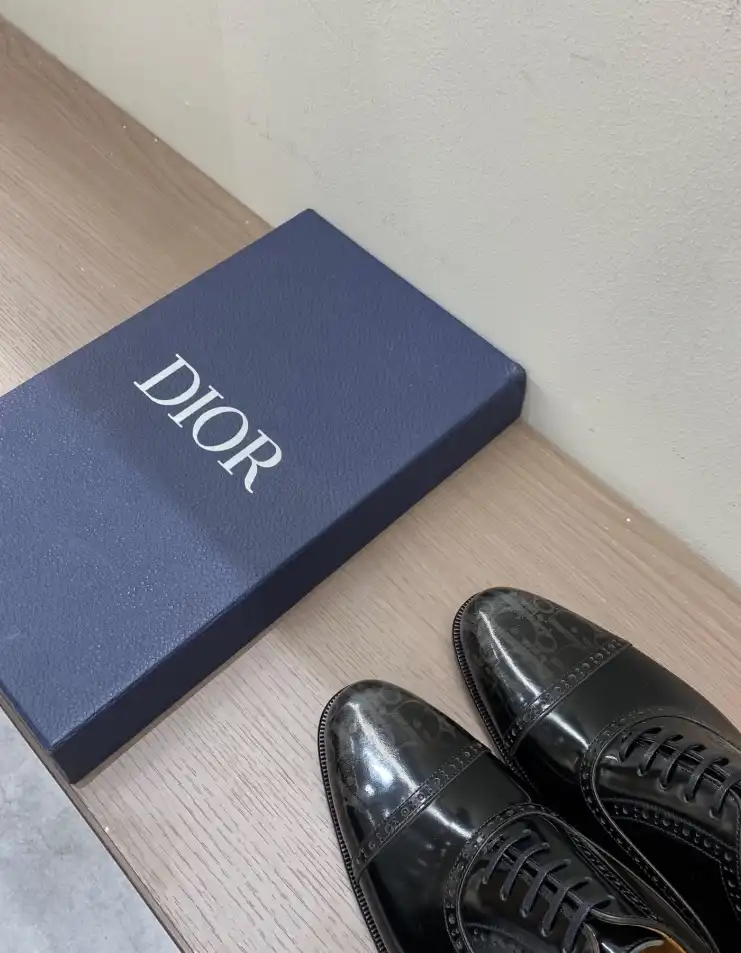 hype Christian Dior Leather Shoes