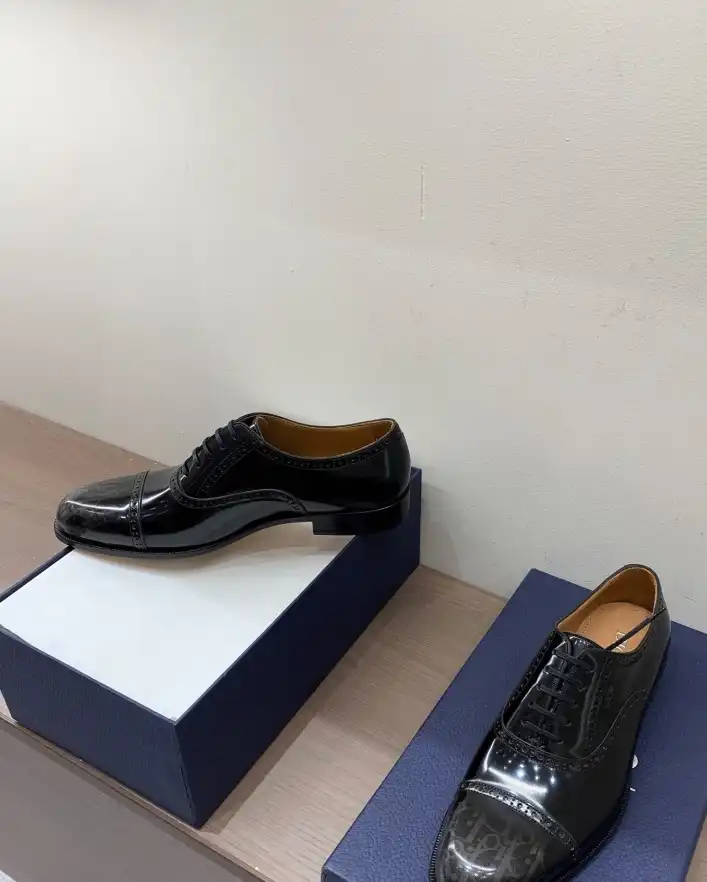 hype Christian Dior Leather Shoes