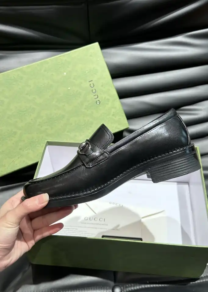 hype Gucci Leather Shoes