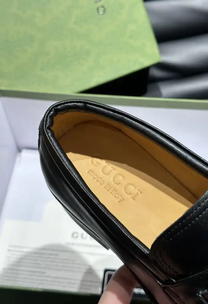 hype Gucci Leather Shoes