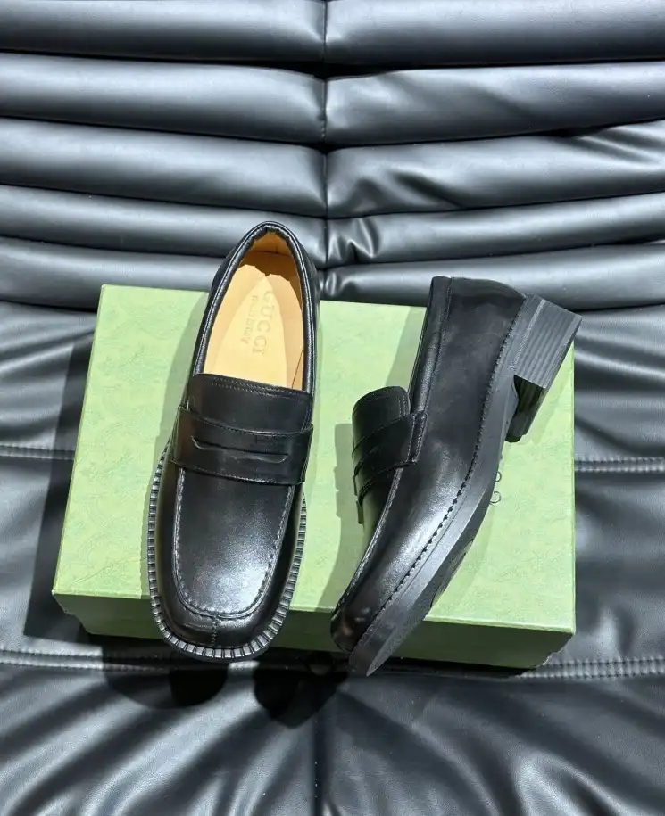 hype Gucci Leather Shoes