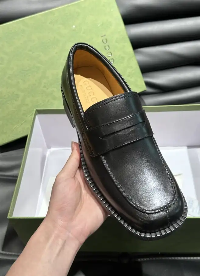 hype Gucci Leather Shoes