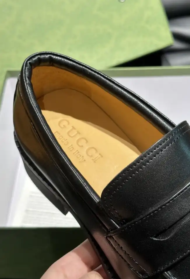 hype Gucci Leather Shoes