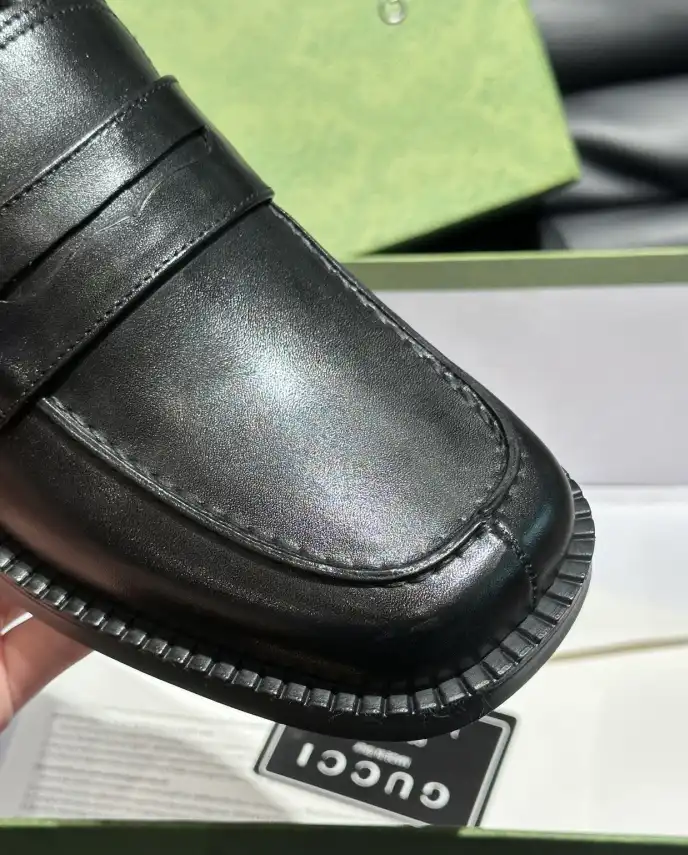 hype Gucci Leather Shoes