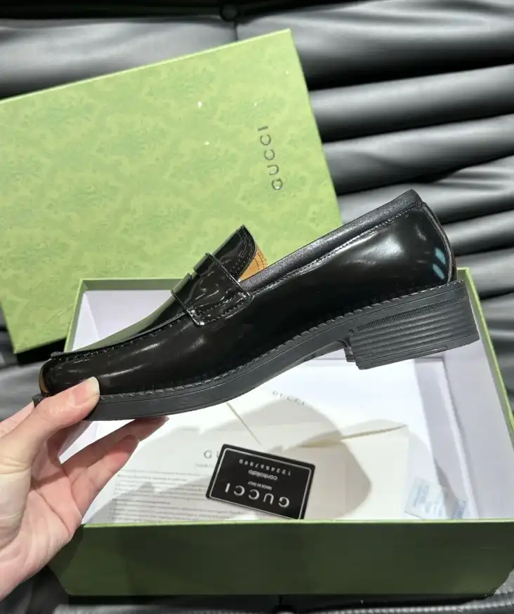 hype Gucci Leather Shoes