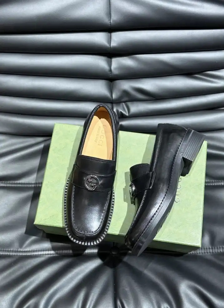 hype Gucci Leather Shoes