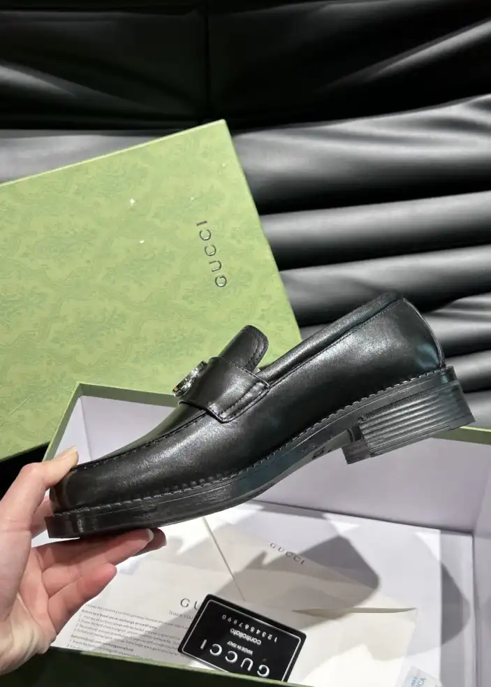 hype Gucci Leather Shoes