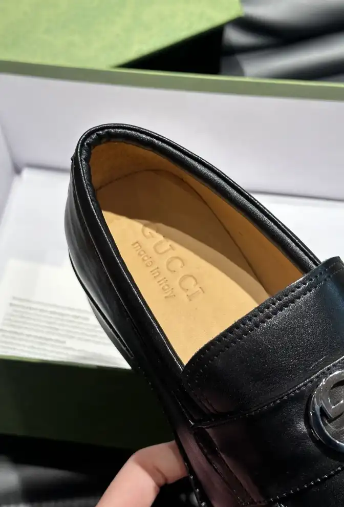 hype Gucci Leather Shoes