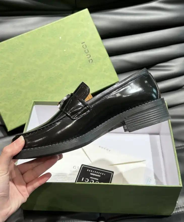 hype Gucci Leather Shoes