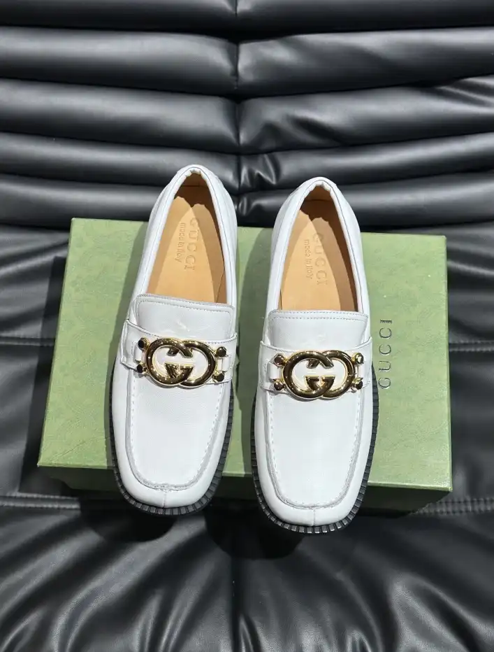 hype Gucci Leather Shoes