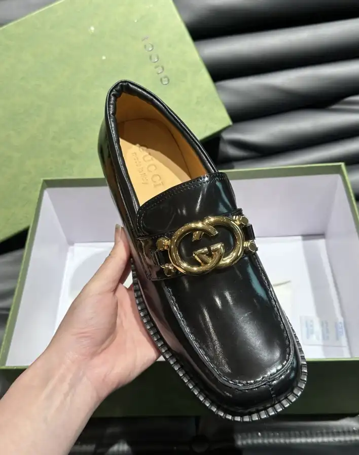 hype Gucci Leather Shoes