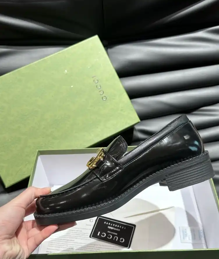 hype Gucci Leather Shoes