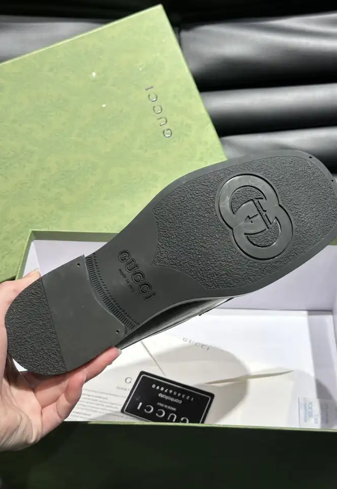 hype Gucci Leather Shoes