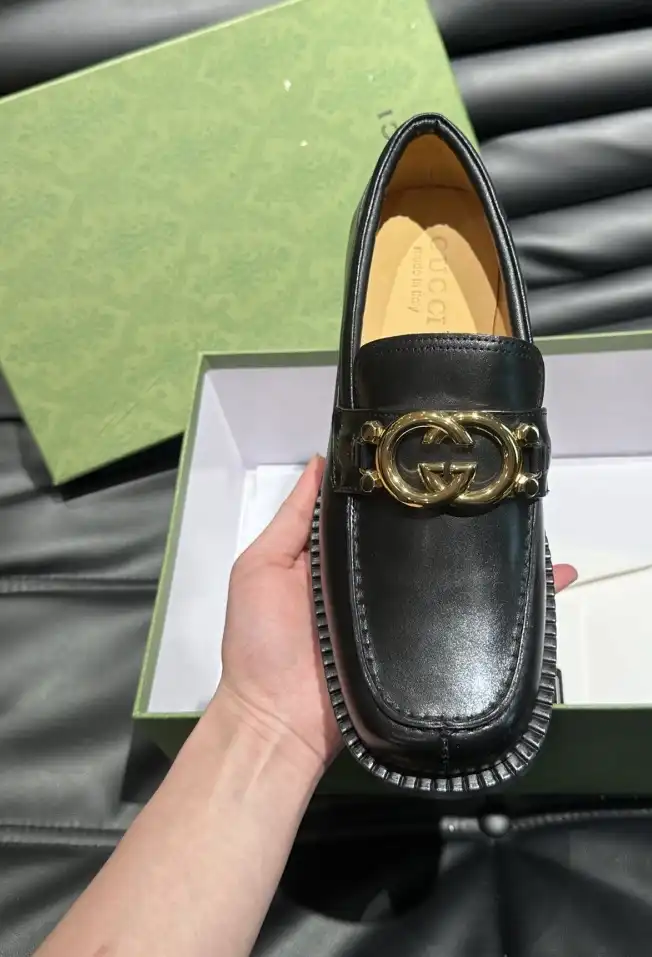 hype Gucci Leather Shoes