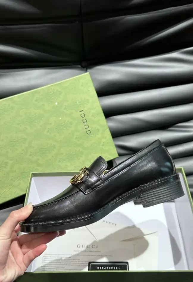 hype Gucci Leather Shoes