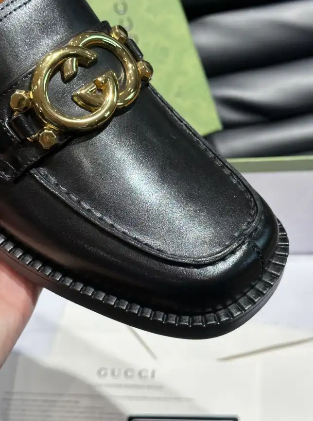 hype Gucci Leather Shoes