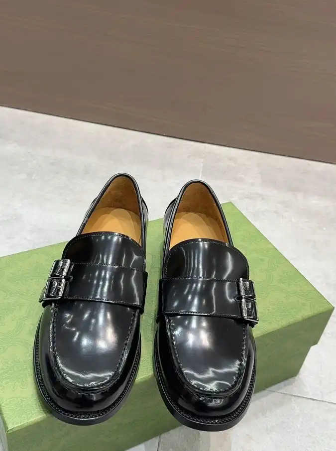 hype Gucci Leather Shoes