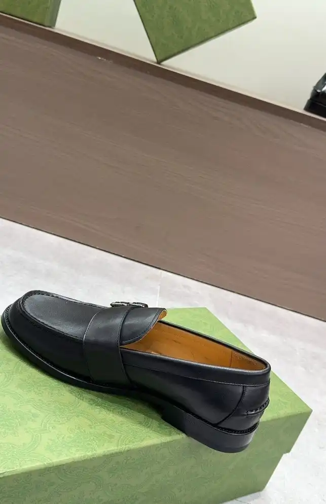 hype Gucci Leather Shoes