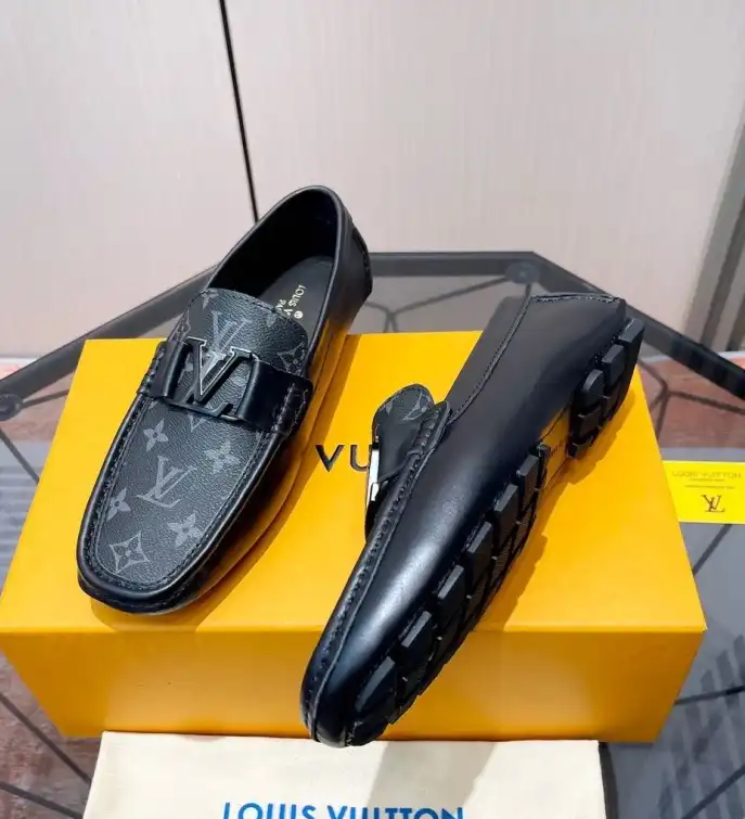 hype LV Leather Shoes