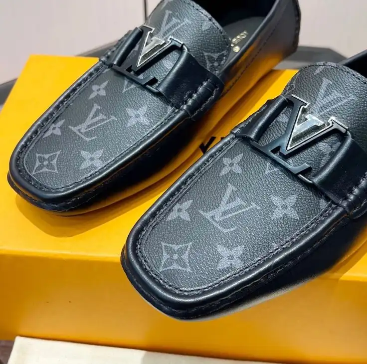 hype LV Leather Shoes