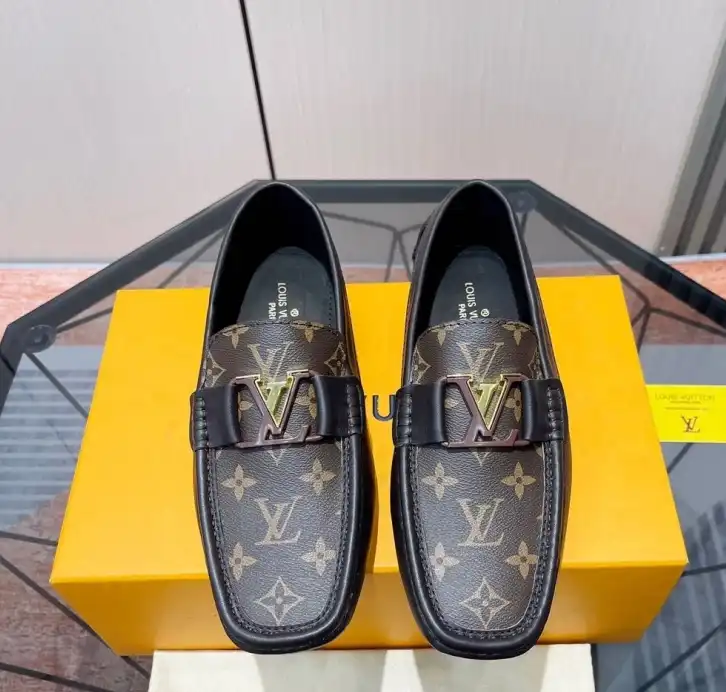 hype LV Leather Shoes