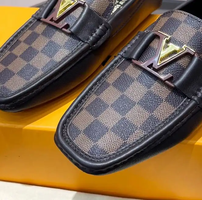 hype LV Leather Shoes