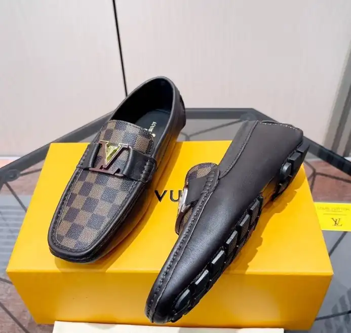 hype LV Leather Shoes