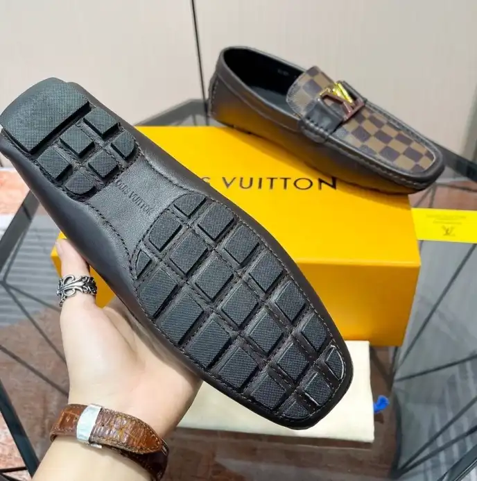 hype LV Leather Shoes