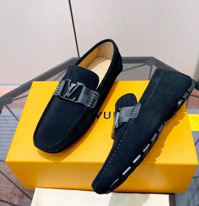 hype LV Leather Shoes