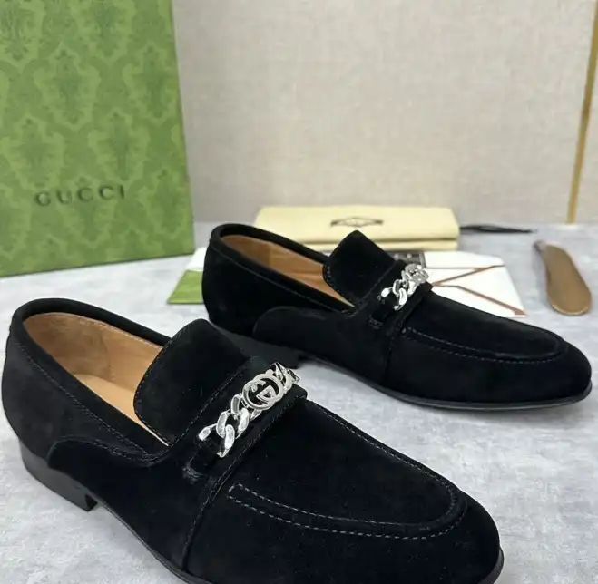 hype Gucci Leather Shoes