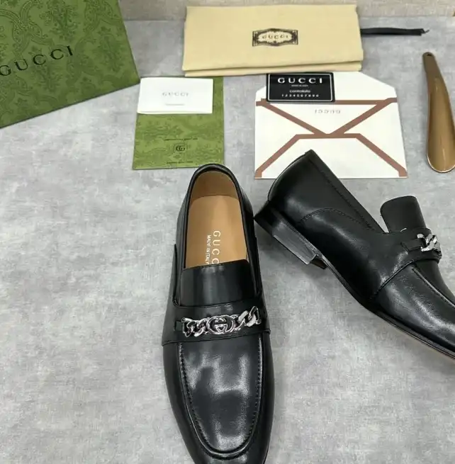 hype Gucci Leather Shoes