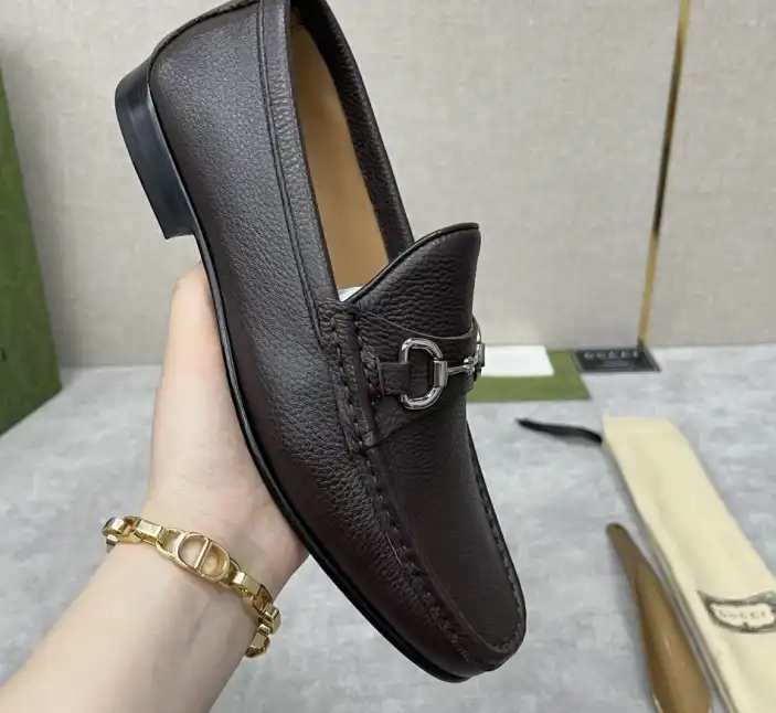 hype Gucci Leather Shoes