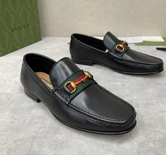 hype Gucci Leather Shoes