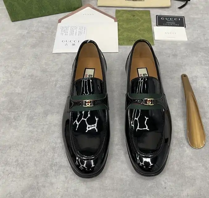 hype Gucci Leather Shoes