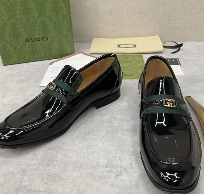 hype Gucci Leather Shoes