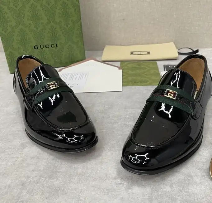 hype Gucci Leather Shoes