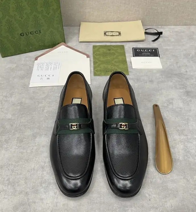 hype Gucci Leather Shoes