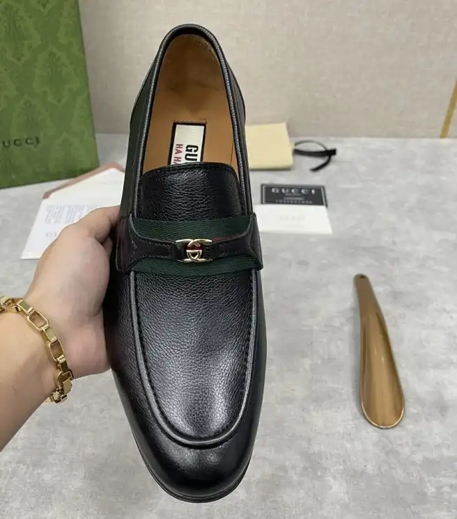 hype Gucci Leather Shoes