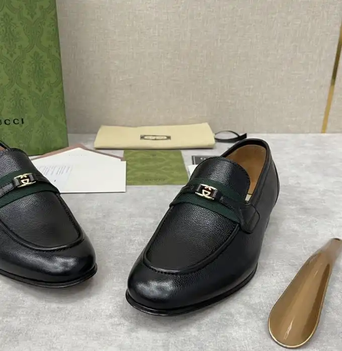 hype Gucci Leather Shoes