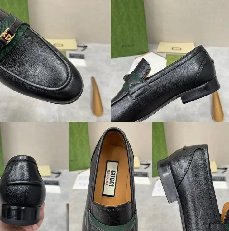 hype Gucci Leather Shoes