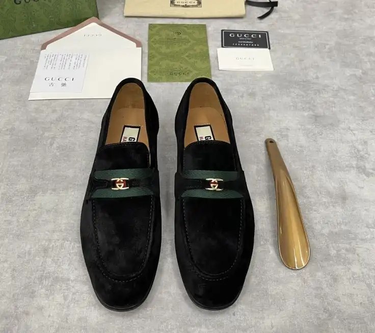 hype Gucci Leather Shoes